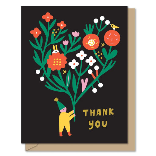 Thank You Greeting Card - Needle and Grain