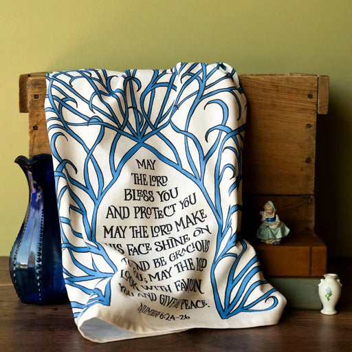 The Blessing Scripture Tea Towel - Needle and Grain