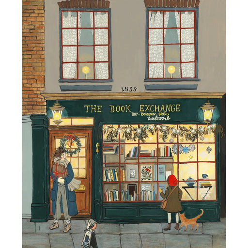 The Book Exchange Art Print - Needle and Grain