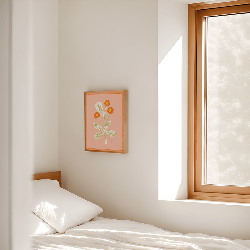 Three Flowers | 8x10 Art Print - Needle and Grain