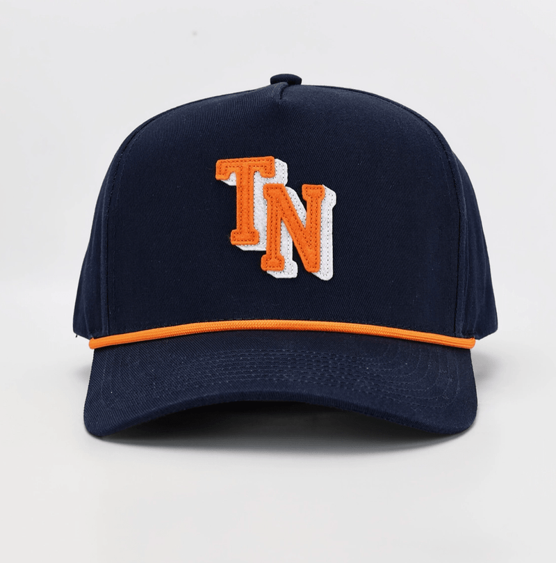 Tn Tennessee Hat - Vintage Navy - Needle and Grain