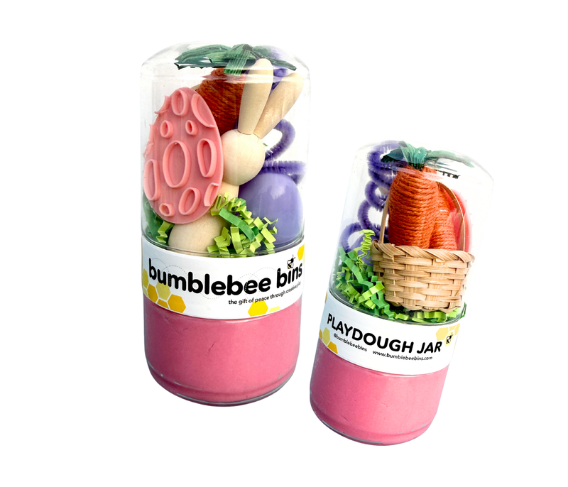 Toddler Easter Bumblebee Bins - Needle and Grain