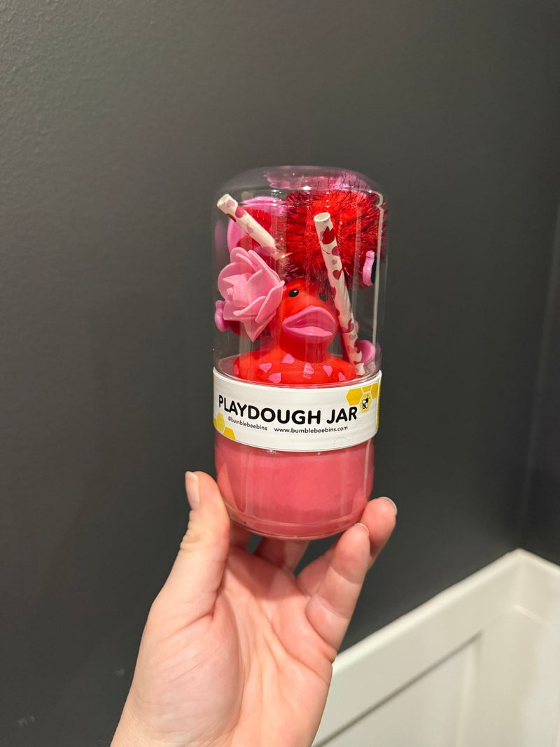 Toddler Valentine Bumblebee Bins - Needle and Grain