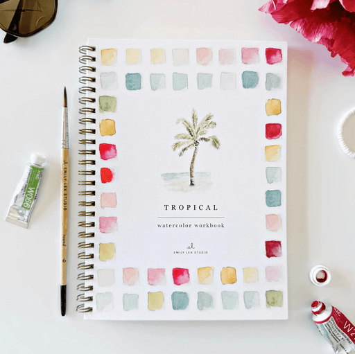 Tropical Watercolor Workbook - Needle and Grain