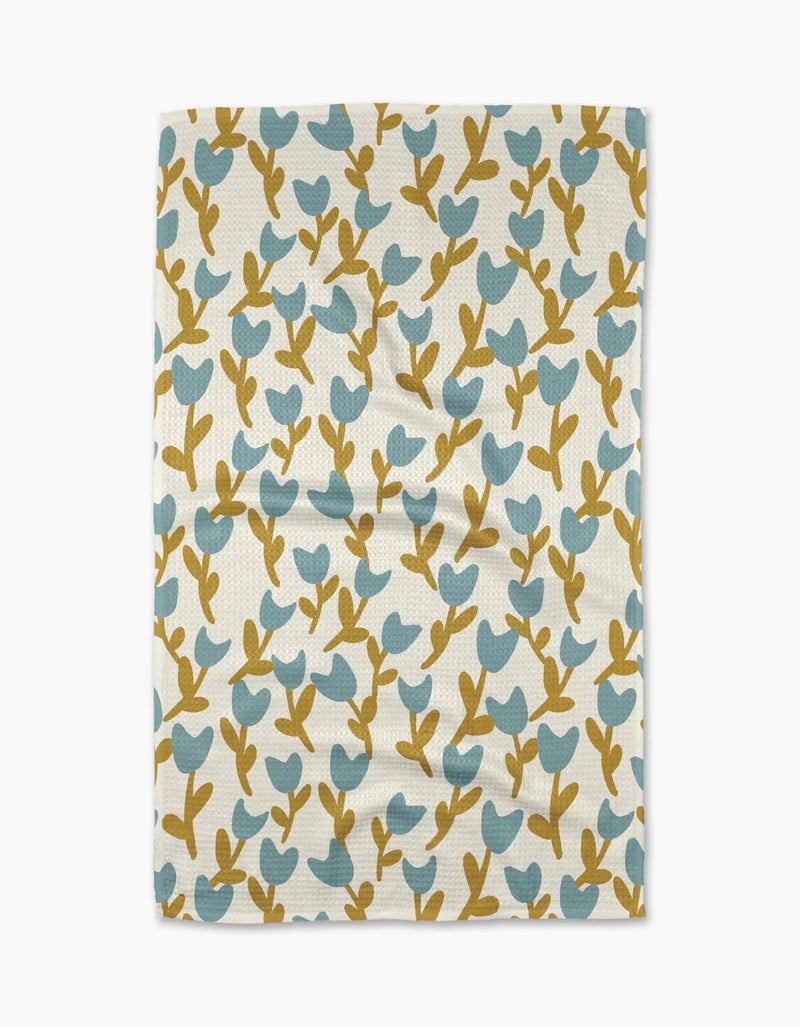 Tulip Garden Tea Towel - Needle and Grain