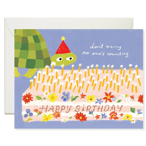 Turtle Birthday Card - Needle and Grain