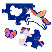Unicorn Magic Floor Puzzle (25 Piece) with Shaped Pieces - Needle and Grain