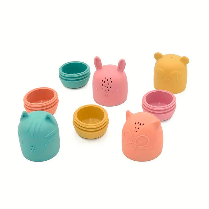 Silicone Water Toys - Set of Four