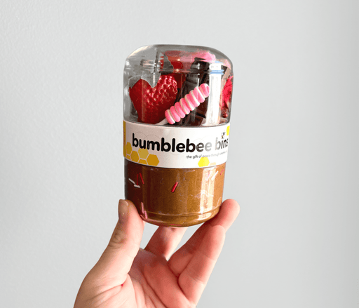 Valentine Bumblebee Bins - Needle and Grain