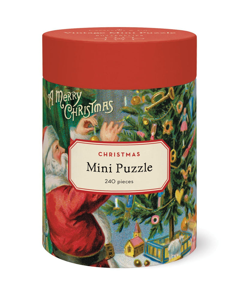 Vintage Christmas Puzzle - Mini - Needle and Grain
