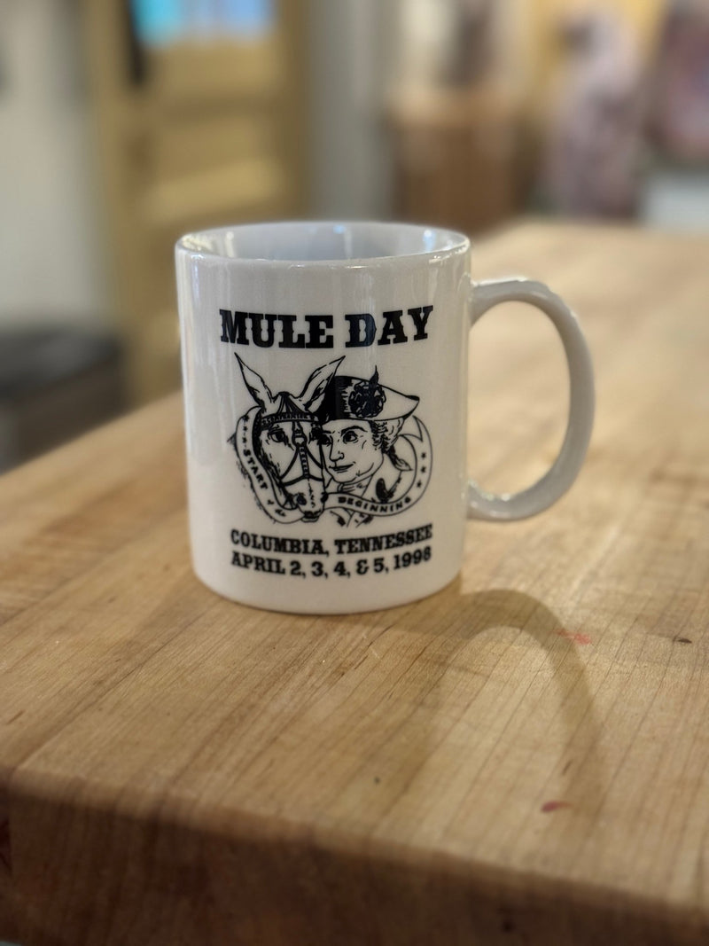 Vintage mule day mugs - Needle and Grain
