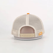 Vintage Volunteer Hat - Orange & White - Needle and Grain