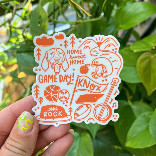 Vols Gameday Sticker - Needle and Grain