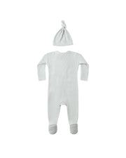 Waffle Sleep Set in Ice Blue - Needle and Grain