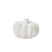 White Ceramic Pumpkins - Needle and Grain