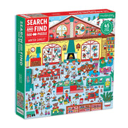 Winter Chalet 500 Piece Search & Find Puzzle - Needle and Grain