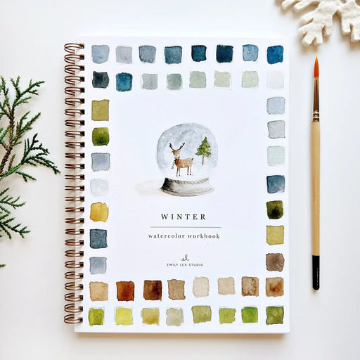 Winter Watercolor Workbook - Needle and Grain