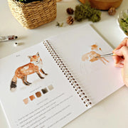 Woodland Watercolor Workbook - Needle and Grain