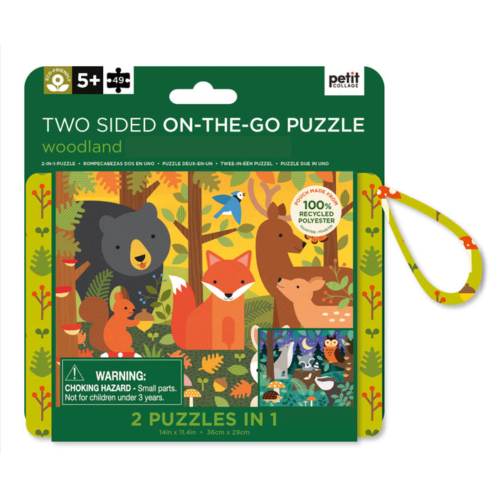 Woodland Two Sided On-the-Go Puzzle