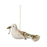 Wool Felt Dove Ornament