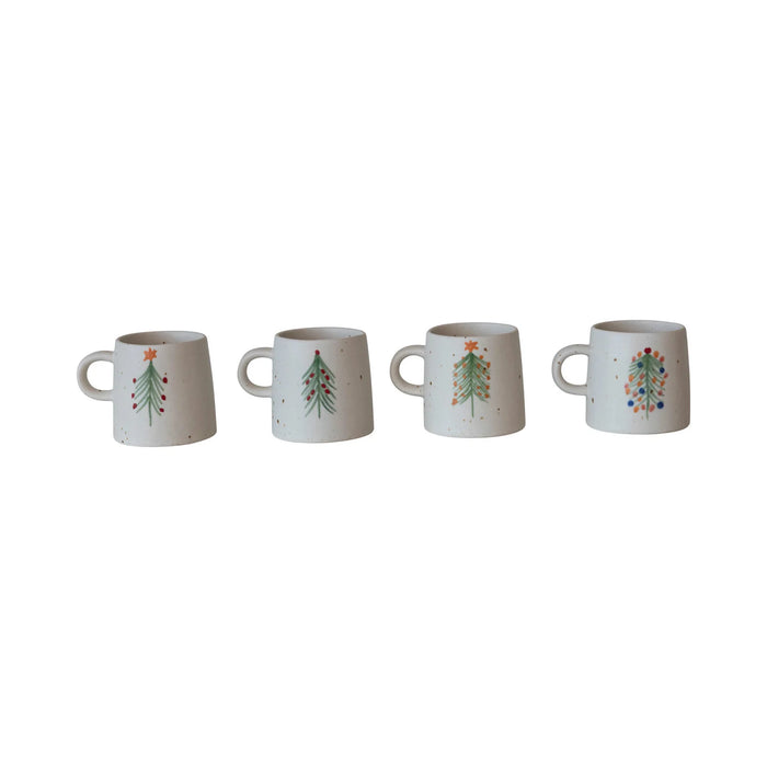 Christmas Tree Stoneware Mug