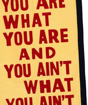 You Are What You Are Camp Flag • John Prine x Oxford Pennant - Needle and Grain