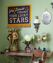 You Should Count Your Lucky Stars Camp Flag • Sierra Ferrell x Oxford Pennant - Needle and Grain