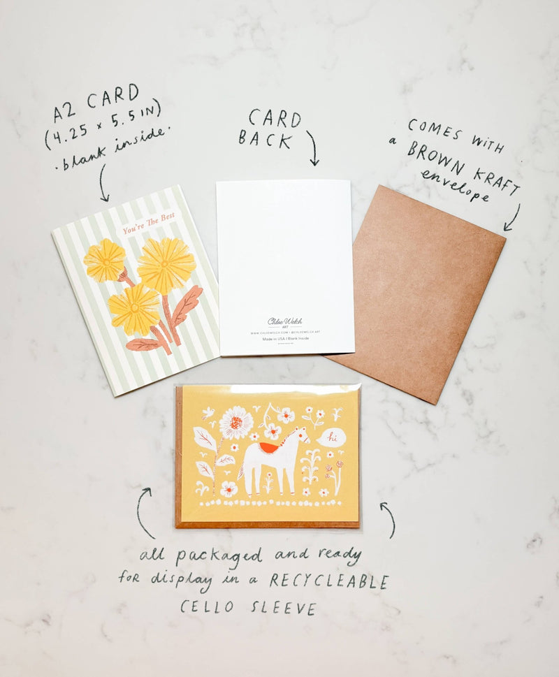 You're So Smart Card - Needle and Grain
