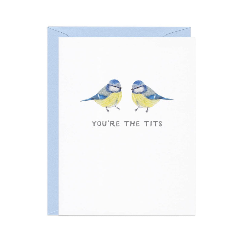 You're the Tits Card - Needle and Grain