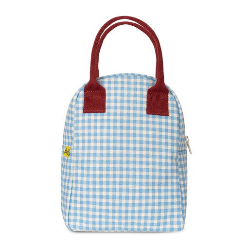 Zipper Lunch - Gingham Sky - Needle and Grain
