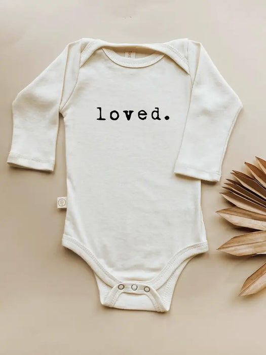 Loved Long Sleeve Onesie