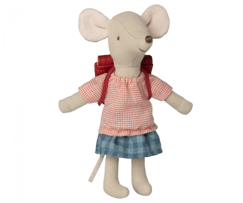 Tricycle Mouse - Big Sister with Bag