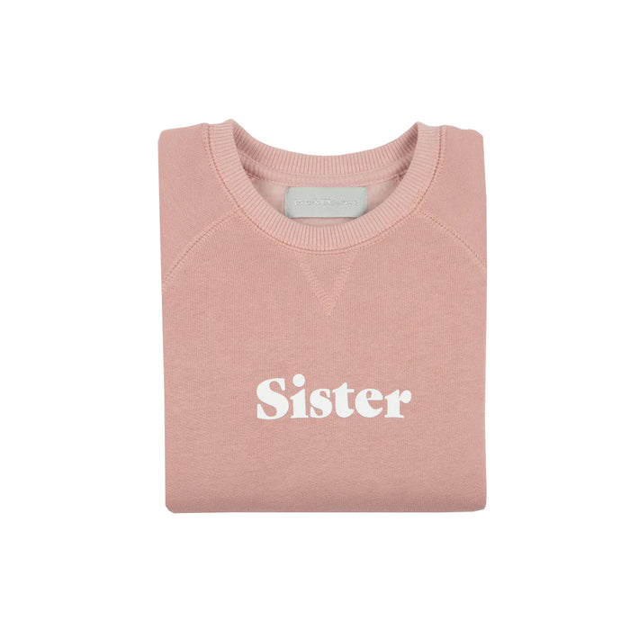 Faded Blush Sister Sweatshirt