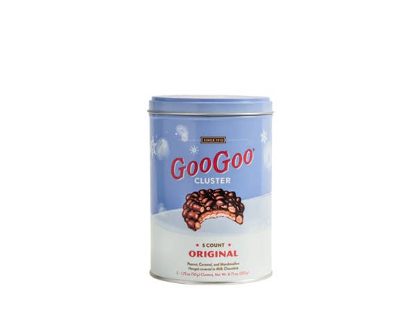 Goo Goo Clusters Seasonal Tin