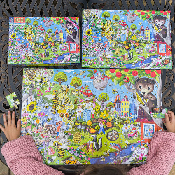Love of Bees 100-Piece Puzzle