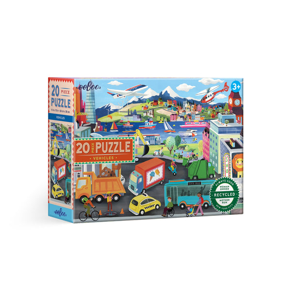 Vehicles 20-Piece Puzzle