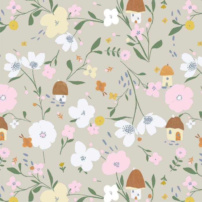 Portabella Posies Magnetic Ruffle Footie