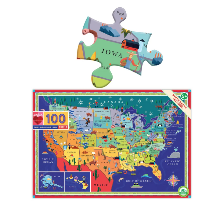 This Land is Your Land 100 Piece Puzzle