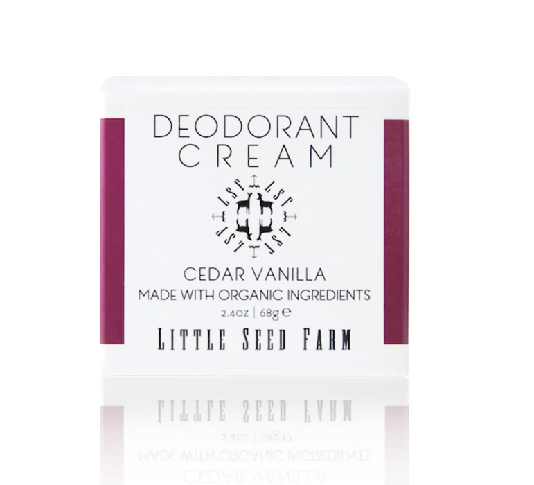 Cedar Vanilla Deodorant Cream