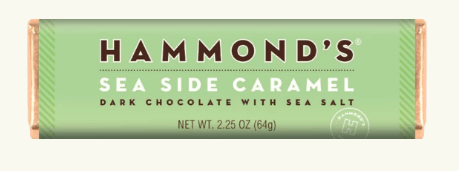 Natural Sea Side Caramel Dark Chocolate Candy Bar