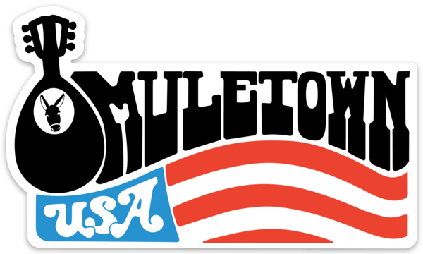 Muletown USA Sticker