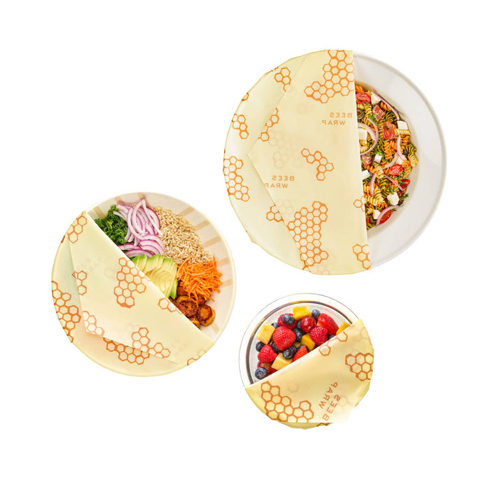 Bee's Wrap - HexHugger Bowl Covers 3 Pack - Honeycomb