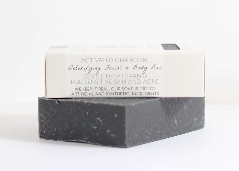 Activated Charcoal Soap Bar - Needle and Grain