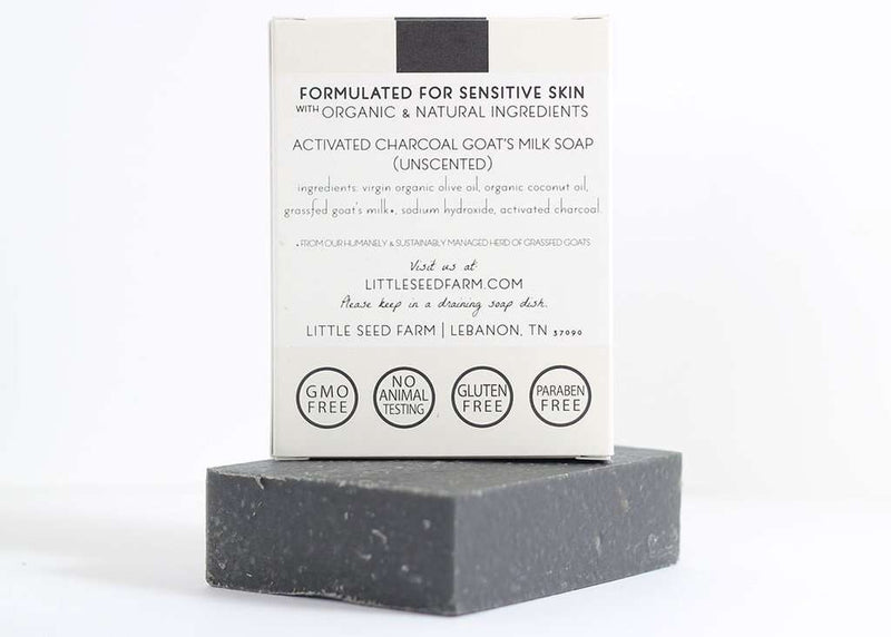 Activated Charcoal Soap Bar - Needle and Grain