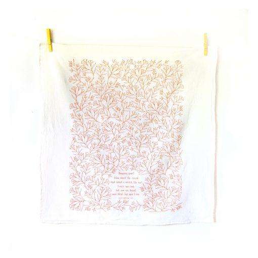 Amazing Grace Tea Towel - Needle and Grain