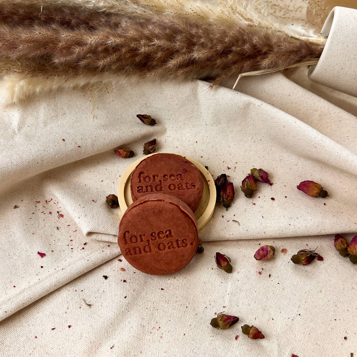 Rosé Shea Oats pH-Balanced Solid Facial Cleanser