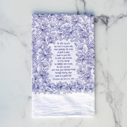 Be Still, My Soul Tea Towel - Needle and Grain