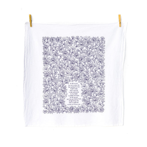 Be Still, My Soul Tea Towel - Needle and Grain