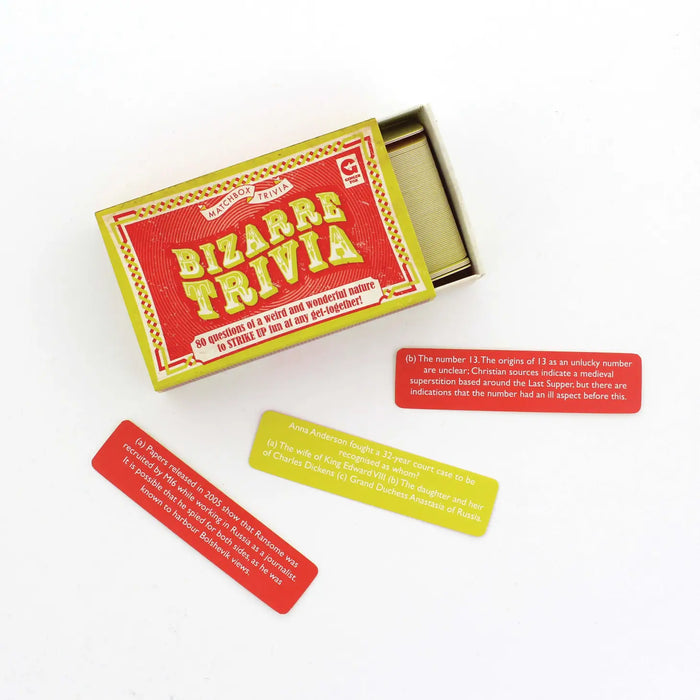 Matchbox Trivia