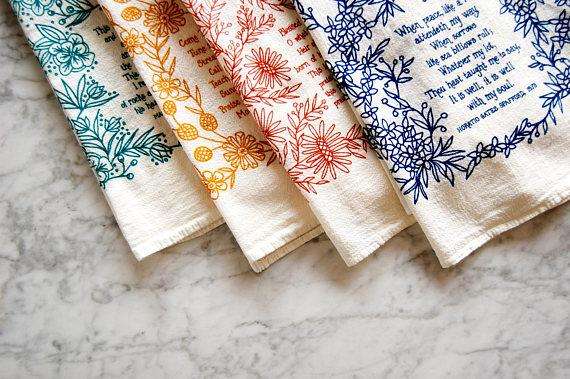 Blessed Assurance Kitchen Towel